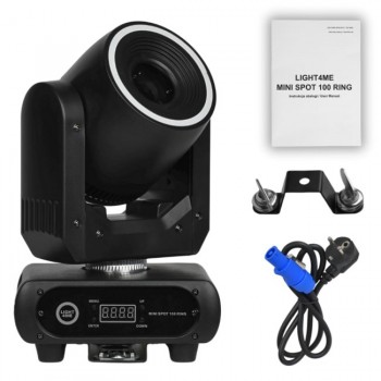 LIGHT4ME Mini Spot 100 Ring - LED moving head