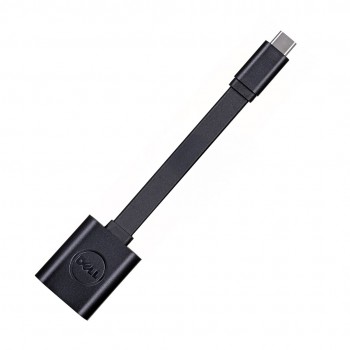 DELL DBQBJBC054 USB cable USB 3.2 Gen 1 (3.1 Gen 1) 0.132 m USB C USB A Black