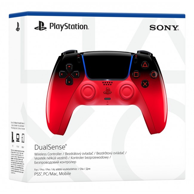 Sony DualSense Black, Red Bluetooth/USB Gamepad Analogue / Digital PlayStation 5