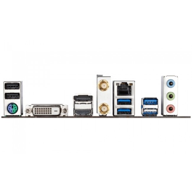 GIGABYTE A520M DS3H AC Motherboard - AMD Ryzen 5000 Series CPUs, 5+3 Phases VRM, up to 4733MHz DDR5 (OC), 1xPCIe 3.0 M.2, GbE LAN, WIFI 5, USB 3.2 Gen 1