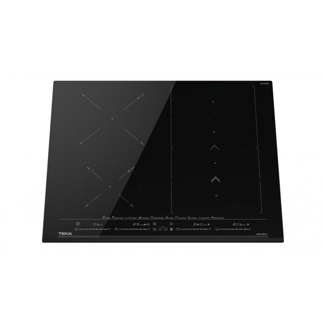 Teka IZS 66800 MST Black Built-in 60 cm Zone induction hob 4 zone(s)