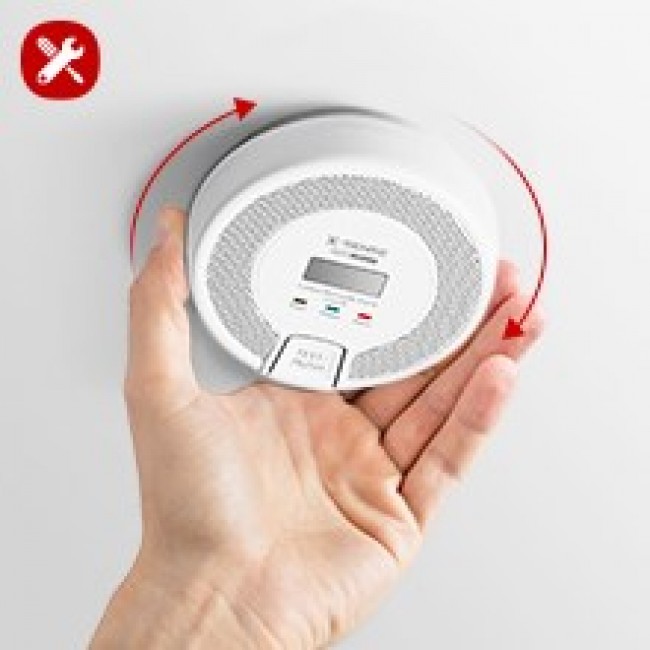 X-Sense CO03D-W smoke detector Carbon monoxide detector Interconnectable Wireless X-Sense CO03D-W smoke detector Carbon monoxide detector Interconnectable Wireless