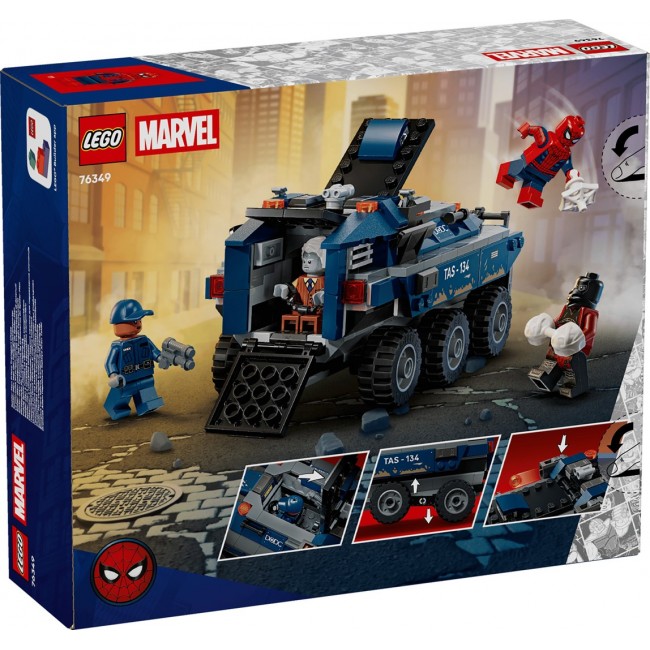 LEGO MARVEL 76349 Spider-Man Prison Transport Chase