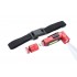 TROIKA ECO KNICKLICHT Red Hand flashlight + Headband flashlight COB LED