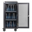 Manhattan Laptop Charging Cabinet Trolley/Cart via USB-C 65W 16