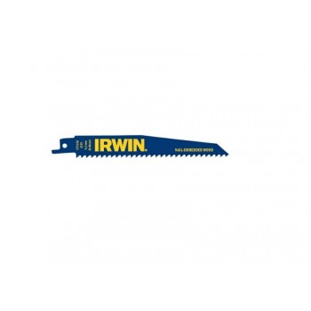IRWIN RECIPROCATING SAW BLADE 300mm 6 Z/INCH /WOOD WITH NAILS (25pcs)