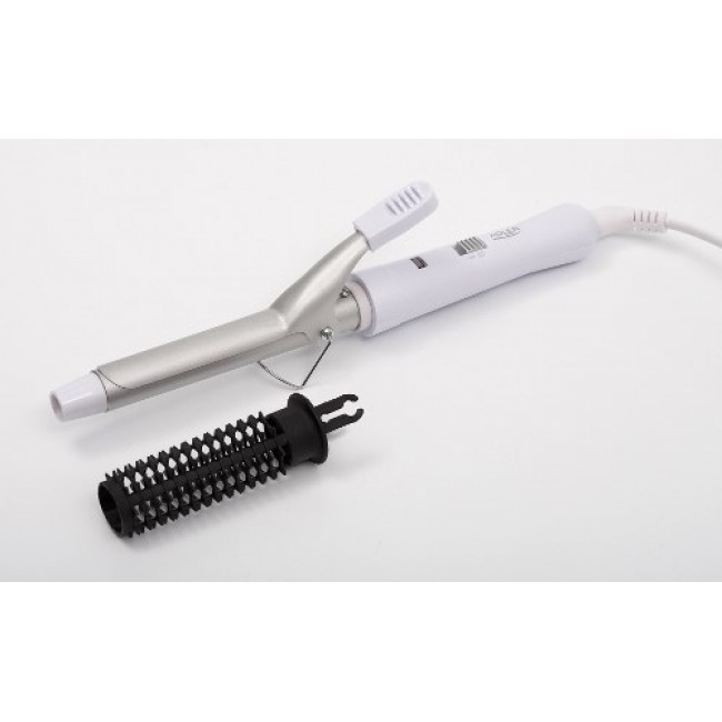 Adler AD 2105 Curling iron Warm Metallic,White 25 W Adler AD 2105 Curling iron Warm Metallic,White 25 W
