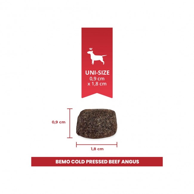 BEMO Cold Pressed Beef Angus Mono - dry dog food - 1kg