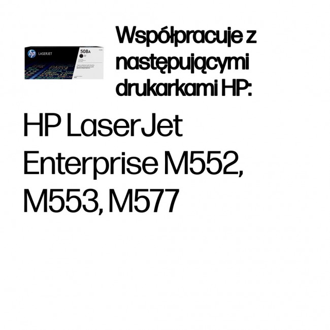 HP 508A Black Original LaserJet Toner Cartridge