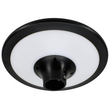 SOLARNA OPRAWA PARKOWA LED SOLUM 20W 2200LM 3000-4000K IP65 CZARNA