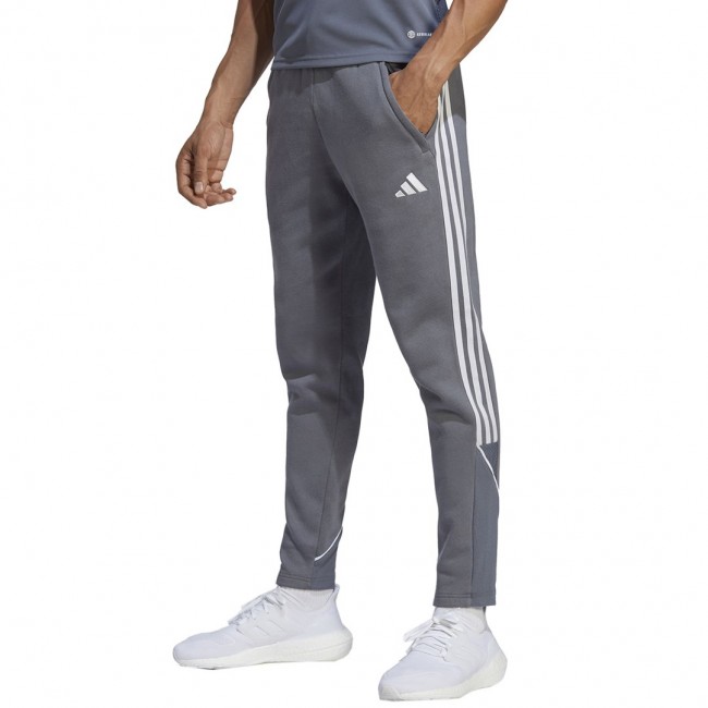 Spodnie męskie adidas Tiro 23 League Sweat Tracksuit Bottoms szare HZ3019 S Spodnie męskie adidas Tiro 23 League Sweat Tracksuit Bottoms szare HZ3019 S