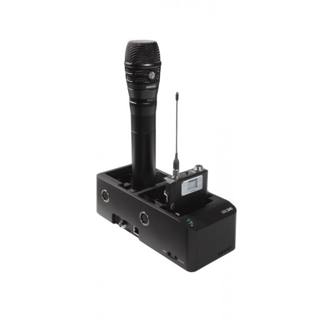 Shure SBC240 battery charger Microphone transmitter battery DC