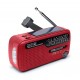 Muse MH-07 RED self-powered radio, Red Muse MH-07 RED self-powered radio, Red