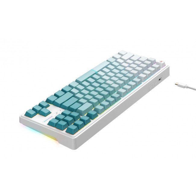 Havit KB901L - gaming keyboard (white and green) Havit KB901L - gaming keyboard (white and green)