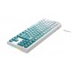 Havit KB901L - gaming keyboard (white and green) Havit KB901L - gaming keyboard (white and green)