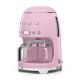 Smeg 50's Style Drip Filter Coffee Machine DCF02PKEU Pink