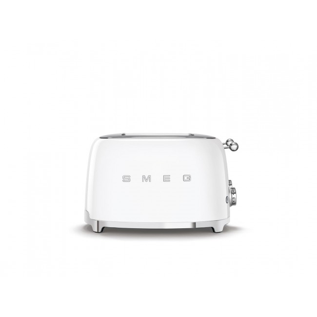 Toaster Smeg for 4 slices, white Toaster Smeg for 4 slices, white