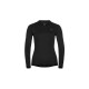 Odlo BL TOP crew neck l/s ACTIVE WARM ECO women's T-shirt, size S, black Odlo BL TOP crew neck l/s ACTIVE WARM ECO women's T-shirt, size S, black