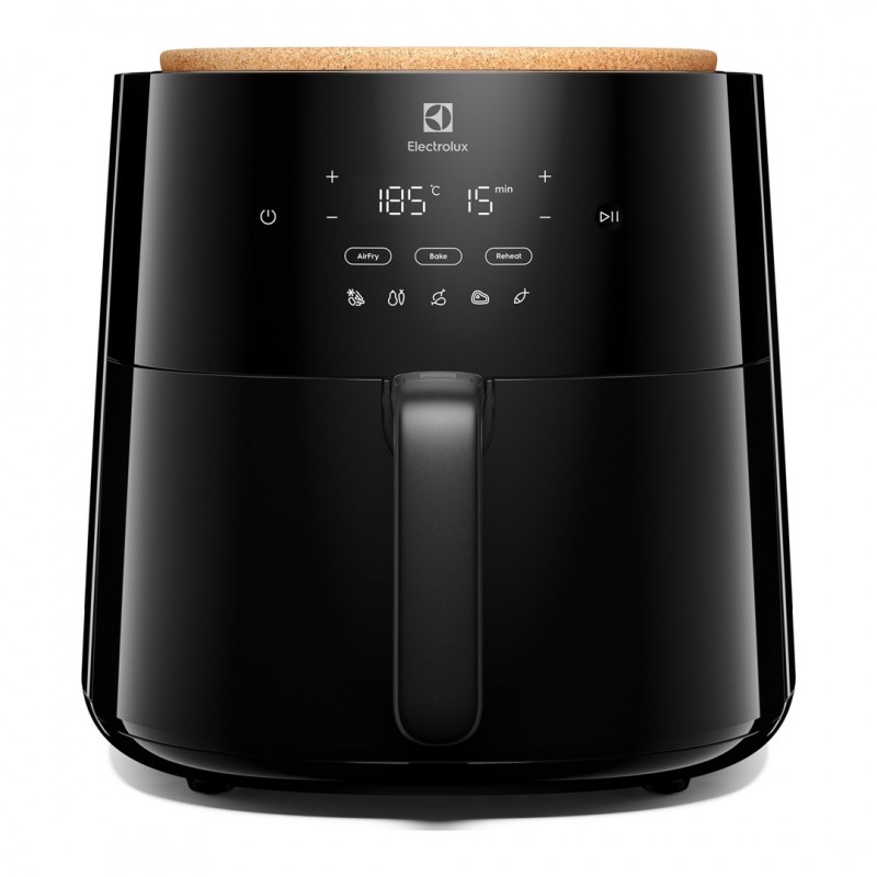 Electrolux EAF7B Single 6.8 L Stand-alone 1800 W Hot air fryer Black