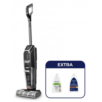 Bissell CrossWave OmniForce Edge Select Upright vacuum Battery Dry&wet Polytetrafluoroethylene (PTFE) Bagless 0 L 22 W Black, Grey