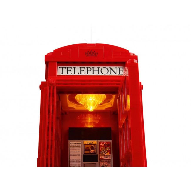 LEGO IDEAS 21347 Red London Telephone Box