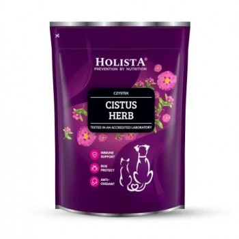 HOLISTA Cistus herb - supplements for dogs and cats - 500g