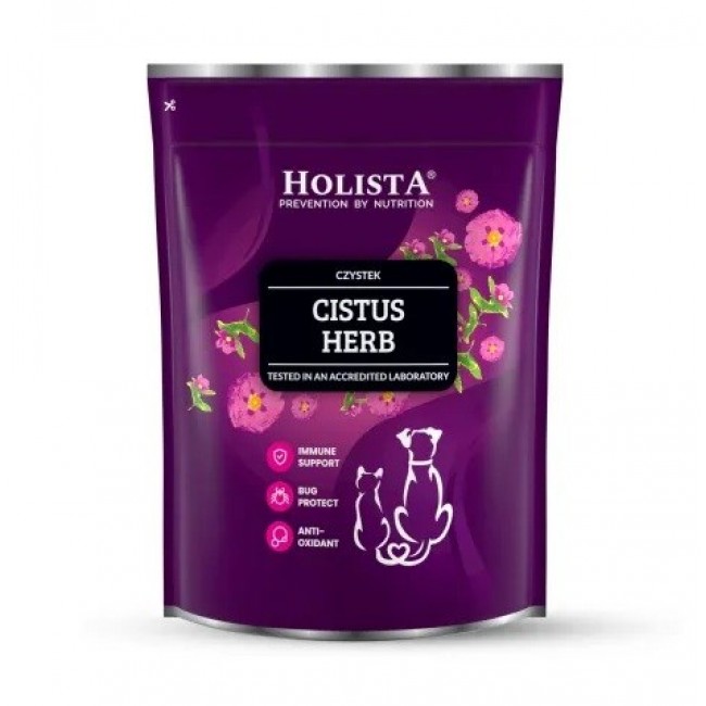 HOLISTA Cistus herb - supplements for dogs and cats - 500g