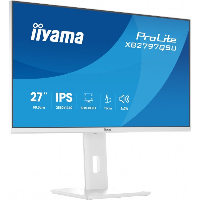 iiyama ProLite XB2797QSU-W1 computer monitor 68.6 cm (27 iiyama ProLite XB2797QSU-W1 computer monitor 68.6 cm (27