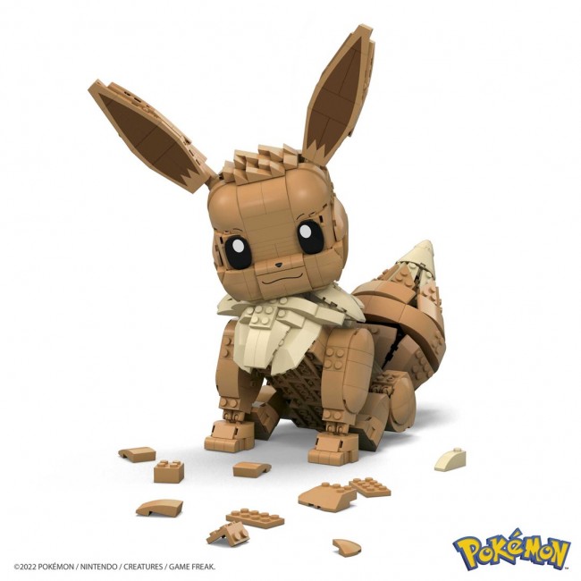 MEGA Pok mon Construx Jumbo Eevee Building Set MEGA Pok mon Construx Jumbo Eevee Building Set
