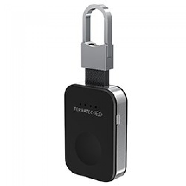 Terratec Charge AIR Key 950 mAh Wireless charging Black, Silver