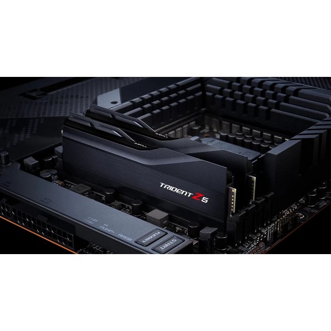 G.Skill Trident Z F5-8200J4052F24GX2-TZ5K memory module 48 GB 2 x 24 GB DDR5 8200 MT/s 288-pin DIMM G.Skill Trident Z F5-8200J4052F24GX2-TZ5K memory module 48 GB 2 x 24 GB DDR5 8200 MT/s 288-pin DIMM
