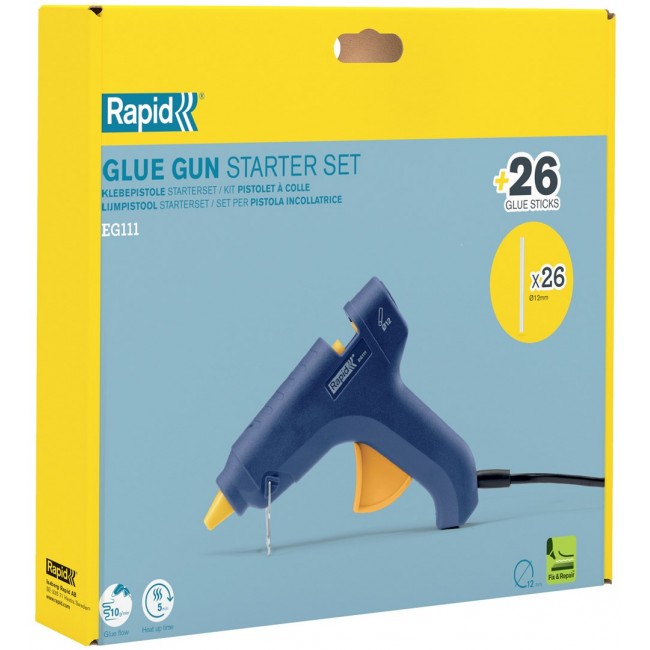 Rapid 5001710 hot glue gun/pen Blue 250 W