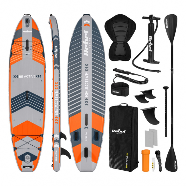 REBEL ACTIVE SUP BOARD PRO ORANGE RBA-4518