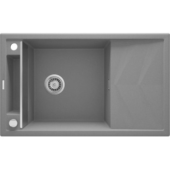 1-bowl magnetic granite sink with drainer