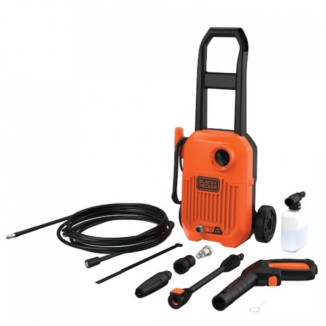 Black & Decker BEPW1650-QS pressure washer Compact Electric 330 l/h Orange Black & Decker BEPW1650-QS pressure washer Compact Electric 330 l/h Orange