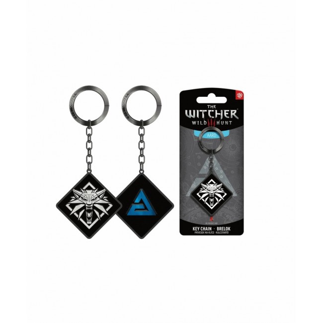 Keychain Good Loot The Witcher 3 - AARD sign Keychain Good Loot The Witcher 3 - AARD sign