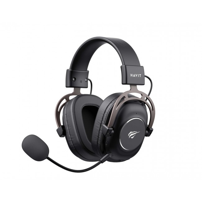 Havit H2002YG - 2.4G gaming headphones (black and ochre) Havit H2002YG - 2.4G gaming headphones (black and ochre)