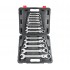 Wrench set, combination ratchet joint, 32 Silver-c