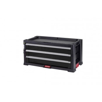 KETER BOOKCASE 3 DRAWERS TOOL CHEST SET