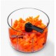 R SLE 16272 manual food chopper Black, Red, Stainless steel, Transparent