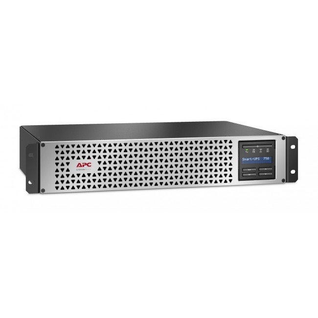 APC Smart-UPS, Line Interactive, 750VA, Lithium-ion, Rack/Tower, 2U, 230V, 6x IEC C13 outlets, SmartConnect Port+SmartSlot, Short Depth, AVR, LCD APC Smart-UPS, Line Interactive, 750VA, Lithium-ion, Rack/Tower, 2U, 230V, 6x IEC C13 outlets, SmartConnect Port+SmartSlot, Short Depth, AVR, LCD