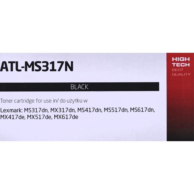 Activejet ATL-MS317N Toner (replacement for Lexmark 51B2000, Supreme 2,500 pages black) Activejet ATL-MS317N Toner (replacement for Lexmark 51B2000, Supreme 2,500 pages black)