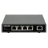 Intellinet 5-Port Gigabit Ethernet PoE+ Switch, Four PSE PoE Ports, IEEE 802.3at/af (PoE+/PoE) Compliant, PoE Power Budget up to 62 W, Desktop Format