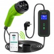 Qoltec Mobile EV Car Charger Adjustable 2in1 Type2 | 3.5kW | 230V | Wi-Fi | LCD | Portable | Wallbox | 5m Qoltec Mobile EV Car Charger Adjustable 2in1 Type2 | 3.5kW | 230V | Wi-Fi | LCD | Portable | Wallbox | 5m