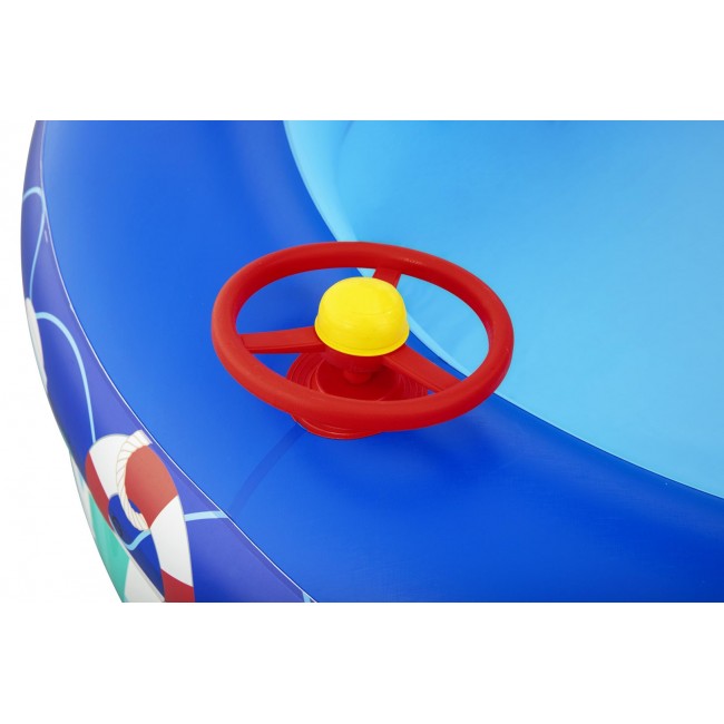 Inflatable pool+canopy 213x155x132 B54370