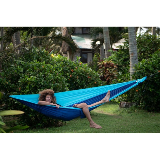 Ticket To The Moon TRAVEL HAMMOCK - King Size Hanging hammock 2 person(s) Nylon Dark Green, Green
