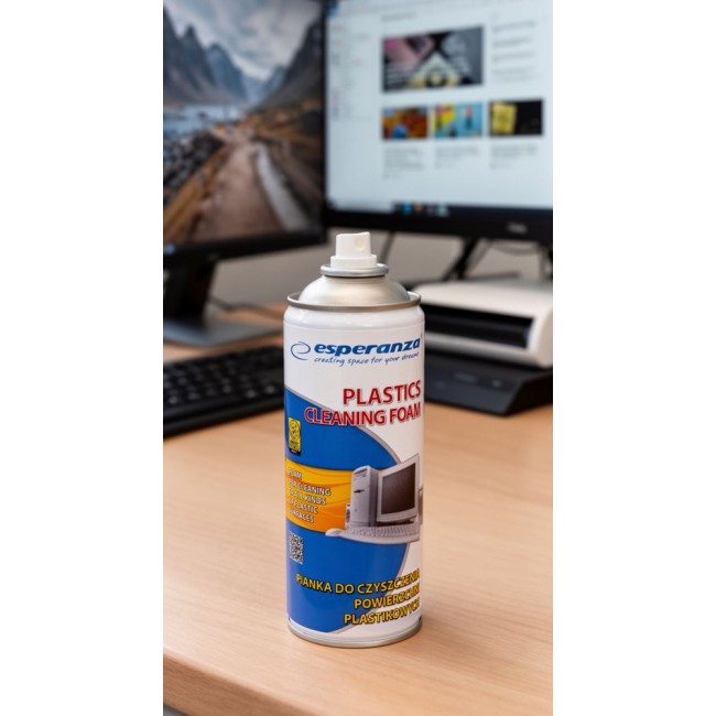 Esperanza ES104 equipment cleansing kit Screens/Plastics Equipment cleansing foam 400 ml