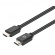 Manhattan HDMI 4K@60Hz Cable with Ethernet, 22.5m, Suitable for ALL 4K & 1080p/HD uses - when upgrading now or have it ready for when you need it, Male to Male, Black, Ultra HD 4k x 2k, Lifetime Warranty, Premium High Speed