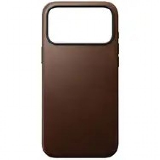 NOMAD Modern Leather Case - sk rzane etui do iPhone 17 Pro Max kompatybilne z MagSafe (brown)