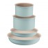 FRYING PANS AN POTS SET INGEN EUCAL 5PCS
